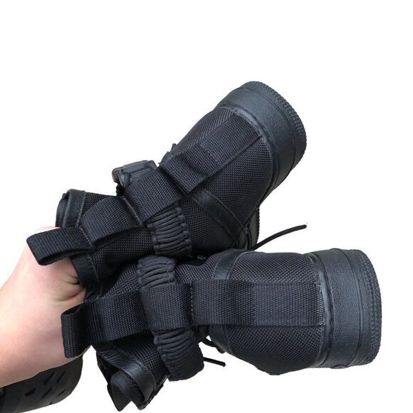 Rare 2017 Nike Air Force 1 Boot Size 9.5 Black - Picture 13 of 16